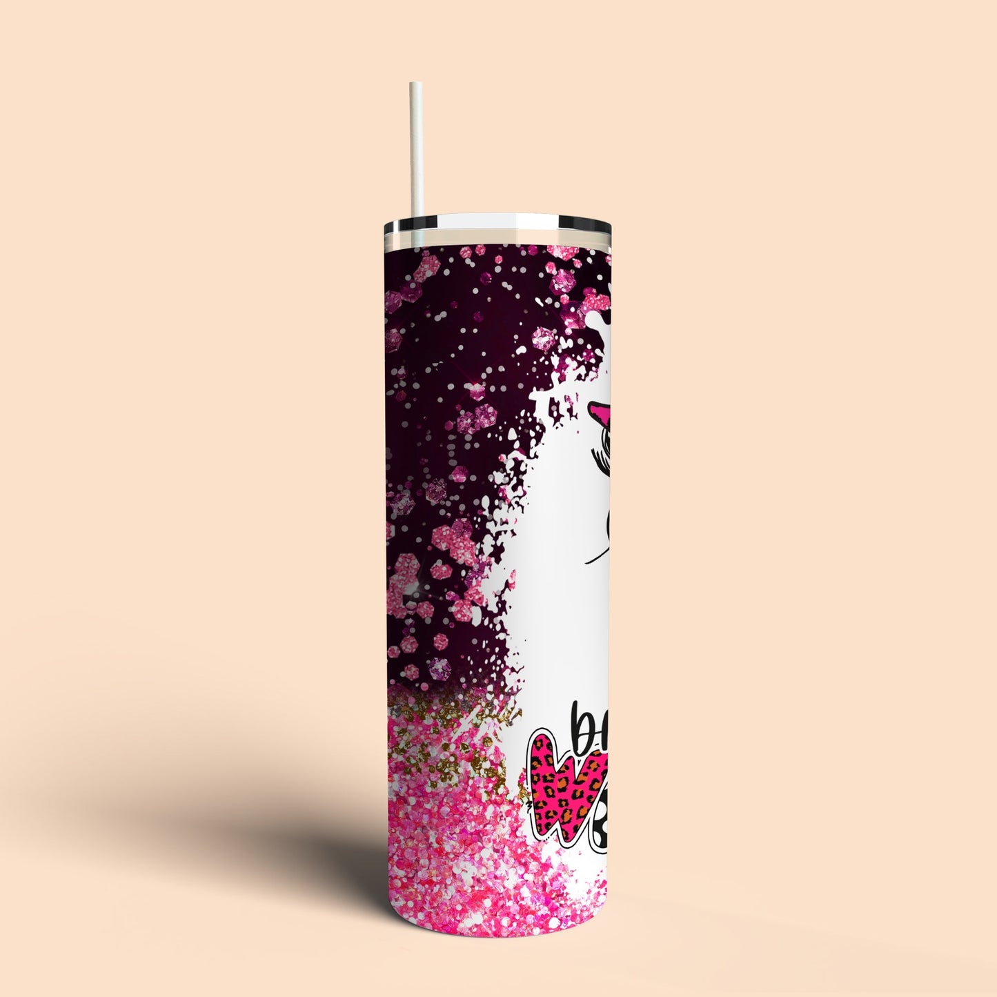 Breast Cancer Warrior Tumbler
