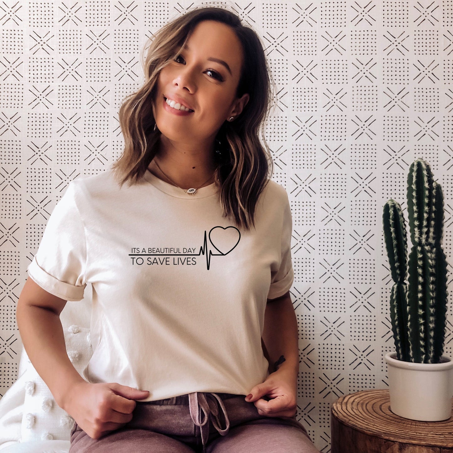 A Beautiful Day To Save Lives T-Shirt