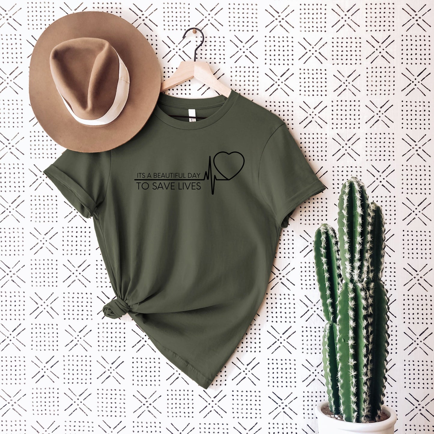 A Beautiful Day To Save Lives T-Shirt