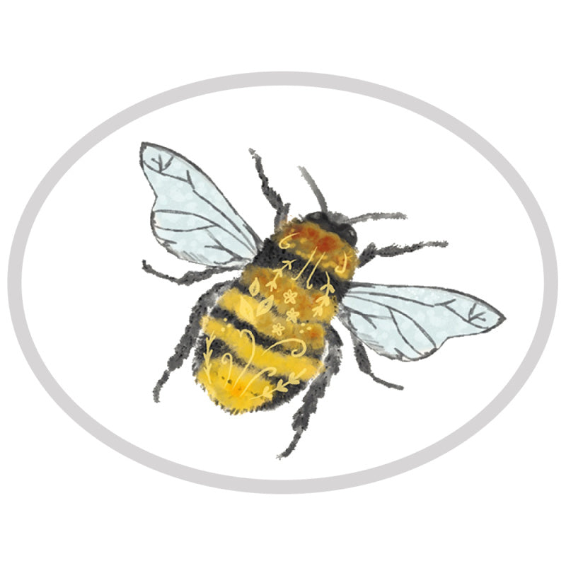 mask snap for scrub cap with bee image