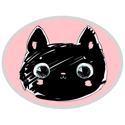 Black Cat Mask Snaps