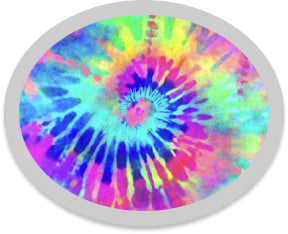 Rainbow Tie Dye Mask Snaps
