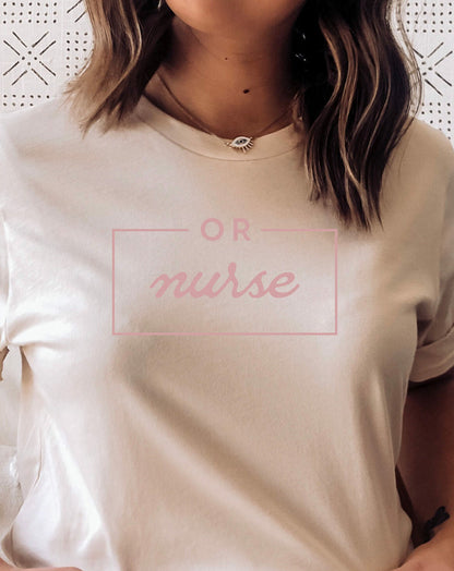 OR nurse t-shirt gift for OR nurses