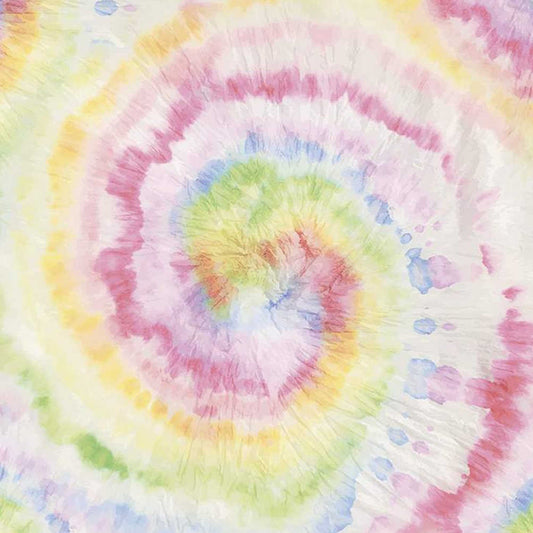 spiral tie dye headband